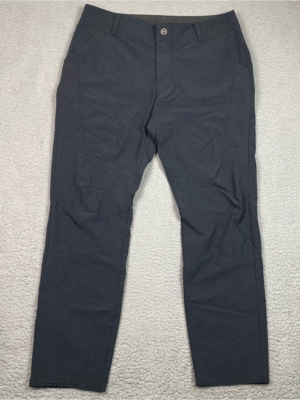 Kuhl Deceptr Pants Mens Size 34 x 30 Gray Outdoor Hiking Stretch UPF 50 EUC